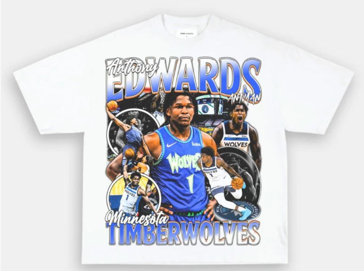 Anthony Edwards Timberwolves V2 Tee