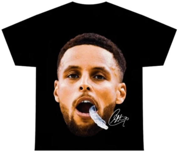 STEPH CURRY BLACK TEE - Unseen