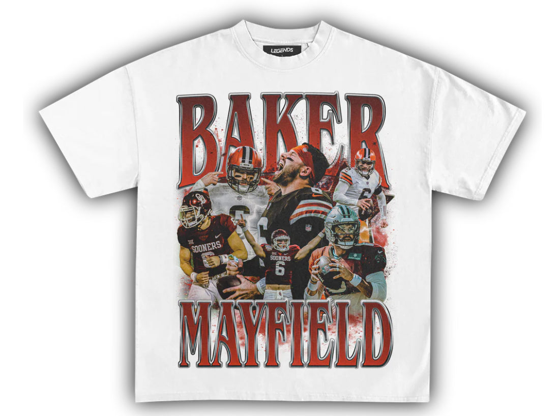 BAKER MAYFIELD BROWNS TEE - Unseen