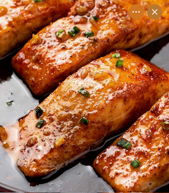 Honey Caramelized Salmon