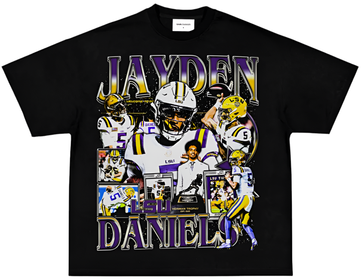 JAYDEN DANIELS - LSU TEE