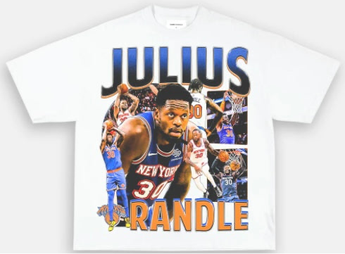 JULIUS RANDLE BLACK TEE - Unseen 