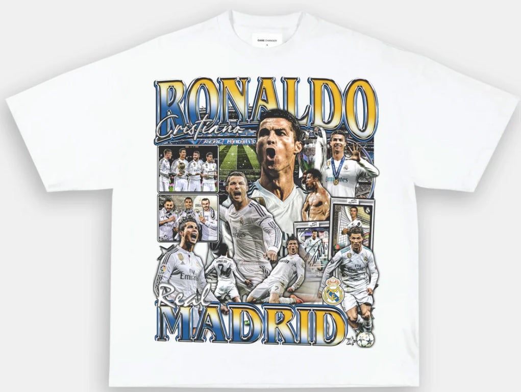 CHRISTIANO RONALDO REAL MADRID TEE - Unseen 