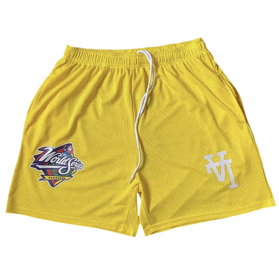 UNSEEN ‘REVERSE LA’ YELLOW SHORTS - Unseen 