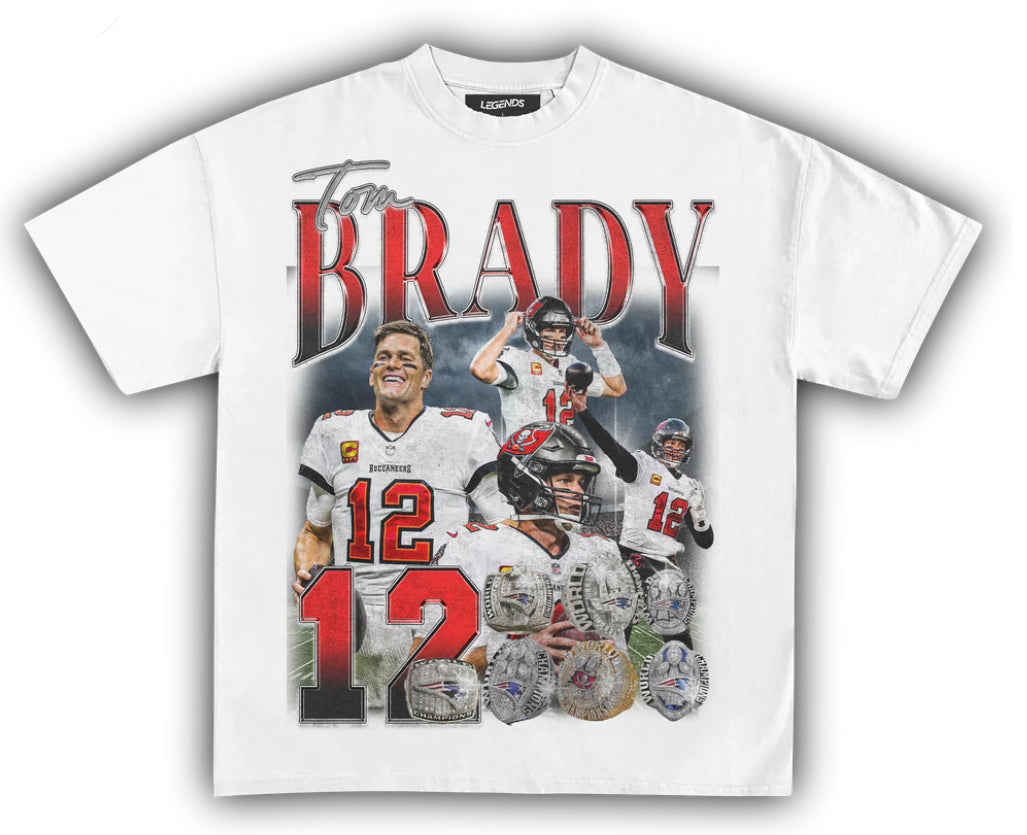 TOM BRADY ‘BUCCANEERS’ TEE - Unseen 