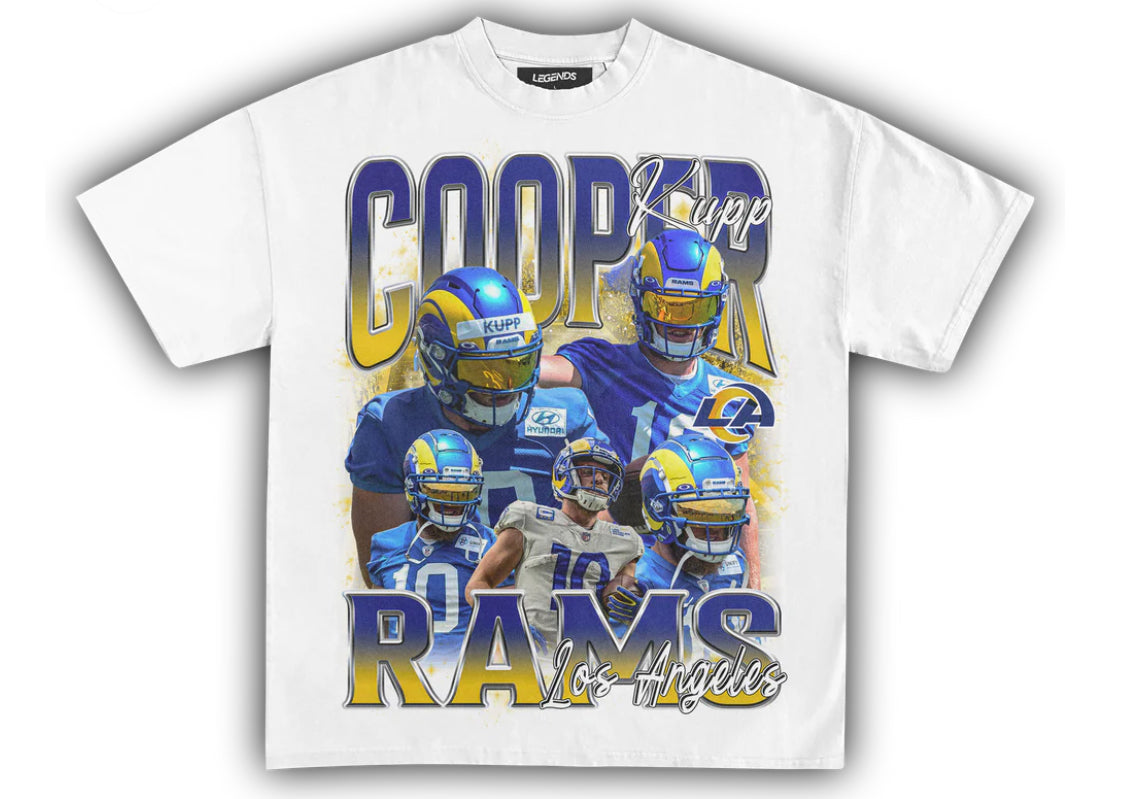 COOPER KUPP ‘RAMS’ TEE - Unseen 