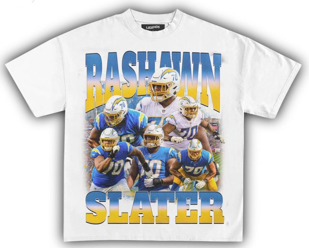 RASHAWN SLATER ‘CHARGERS’ TEE - Unseen 