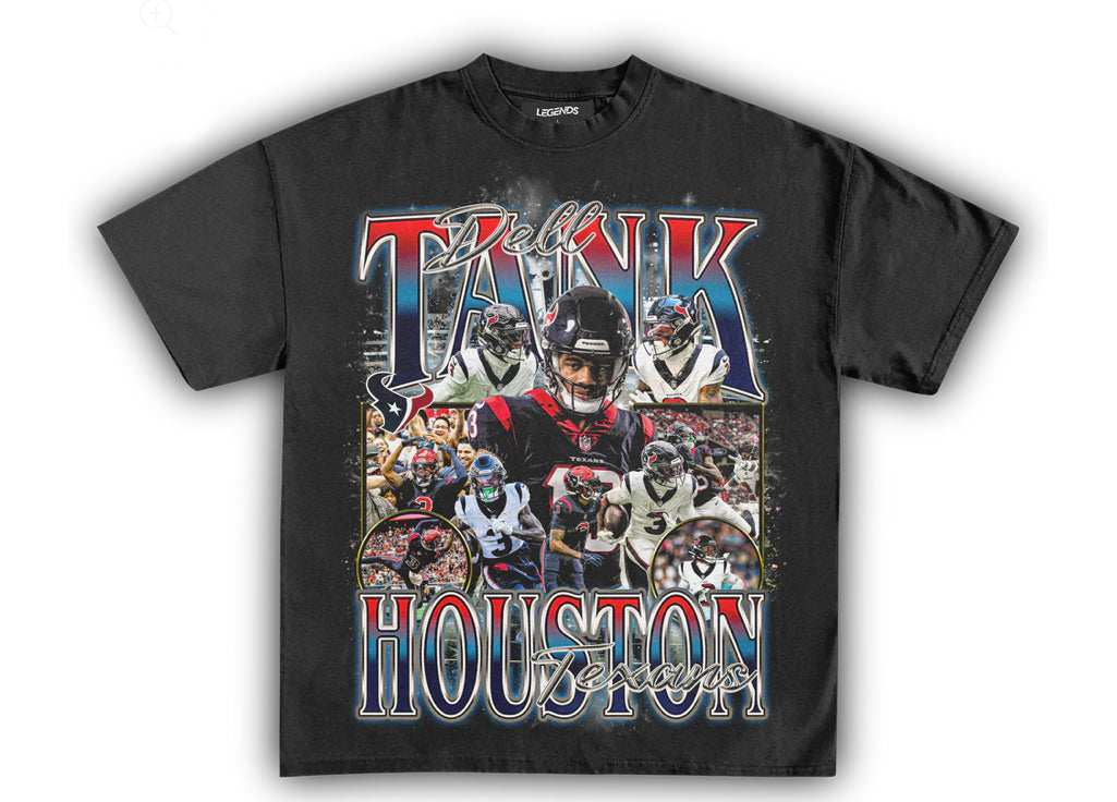 TANK DELL ‘TEXANS’ TEE - Unseen 