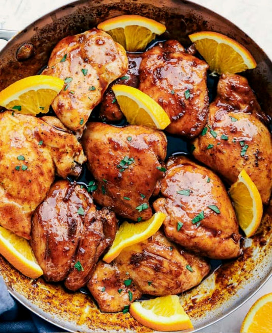 Honey & Orange Glazed Chicken